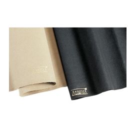Alcantara 142 x 100 cm  Schwarz 9990 0,8 mm per qm