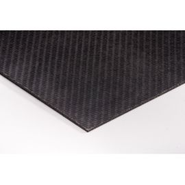 ECOLINE Carbon Composite Platten Unidrektional 500 X 1000 X 1,5 mm
