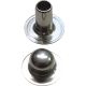 Joti Druckknopfschnalle 18 mm Nickel per Paar