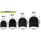Vitamin Abs. # 1008 CH 7 mm, swz (10 Pr) Gr. 2 je Paar