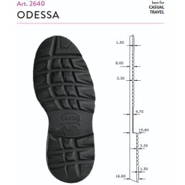 Vibram 2640 Langsohle Gumlite schw 37/38 - 45/46