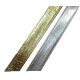Joti gebuggte Lederriemen Lack/Go/Si 20 mm 20 m