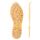 Vibram Flachsohle 1444 caramel Gr. 7 bis 11,5