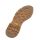 Vibram Flachsohle 1444 caramel Gr. 7 bis 11,5