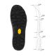 1218B Vibram Langs. schwarz 36 bis 49,5 *