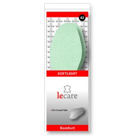 Lecare Softlight (Latex)  Einlegesohle Gr. 36 - 46