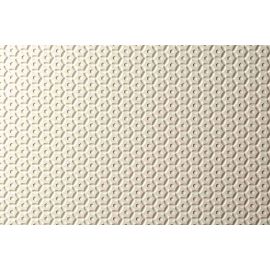 Hexagon 4,7 mm  smoke + weiss  (107x70cm)*