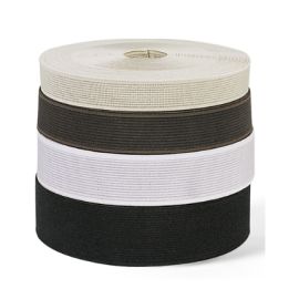 Gummizug ZEL 2,5 cm, VE=1 m  s, br, w, beige