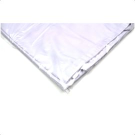 Schürze mit Bd.  weiss  100, 110cm