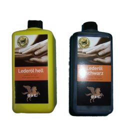 B & ELederöl Fl. á 500 ml  hell + schw